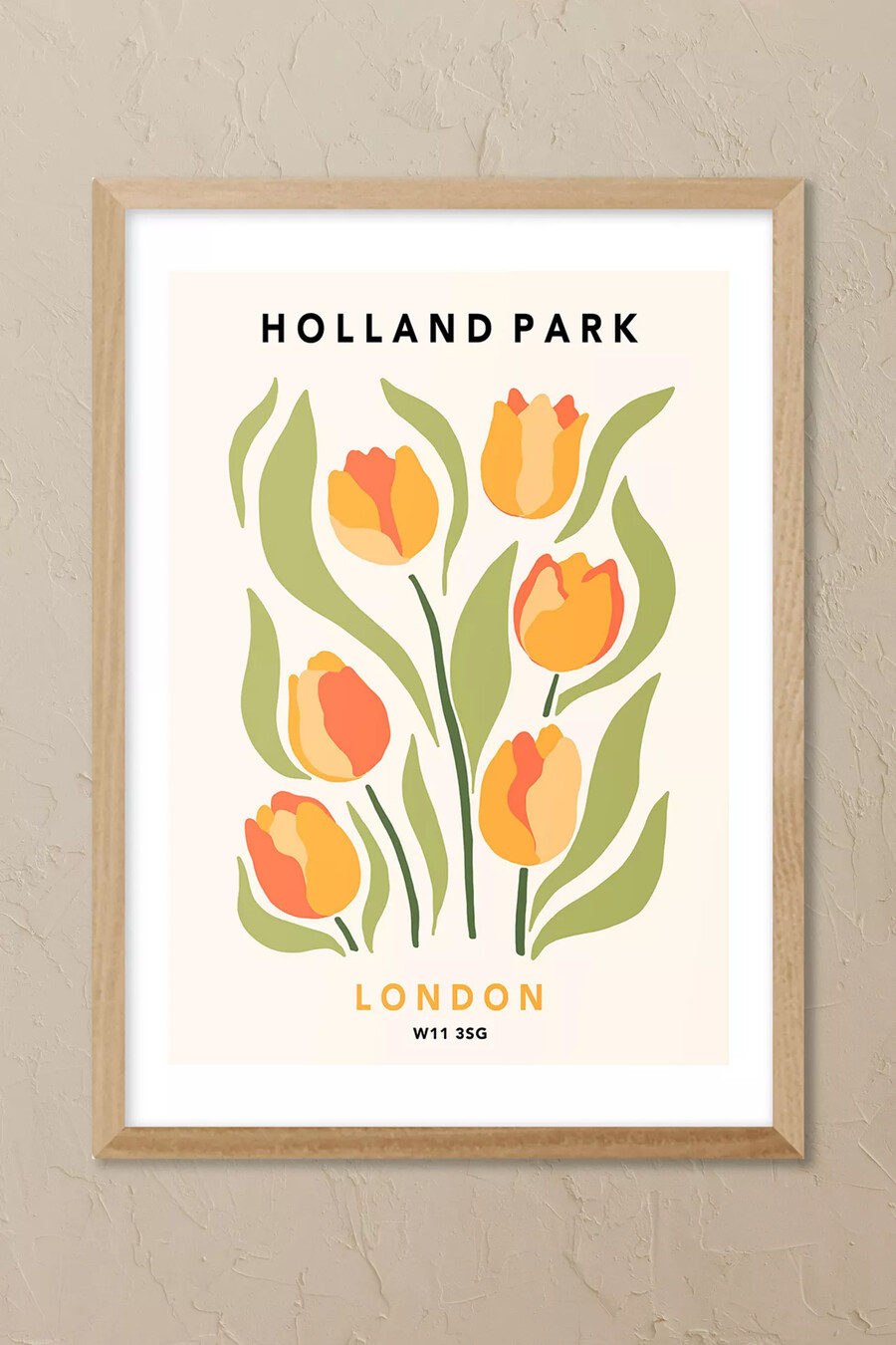 impresión artística de pared holland park ii de east end prints