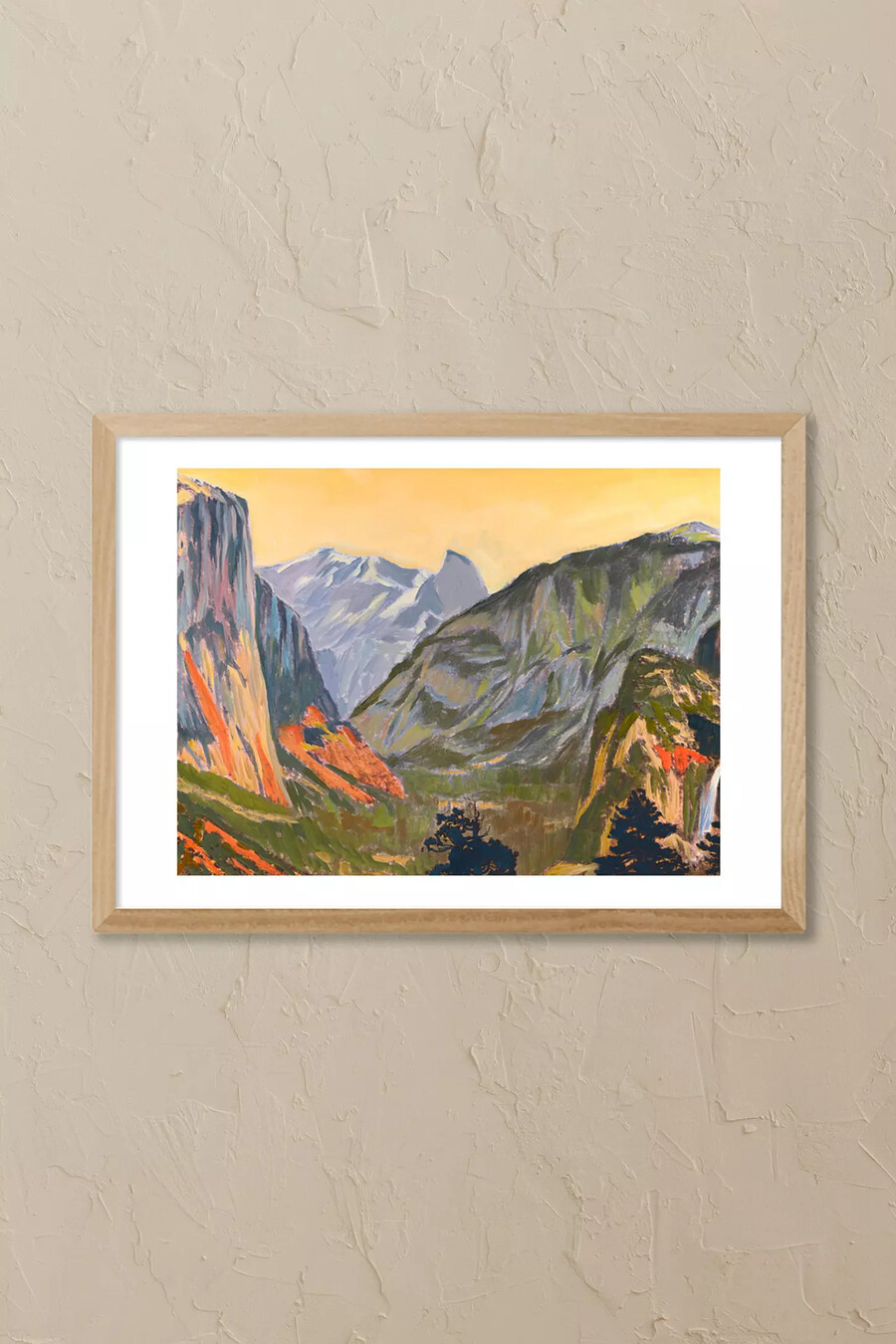 arte de pared enmarcado golden mountain pass de east end prints
