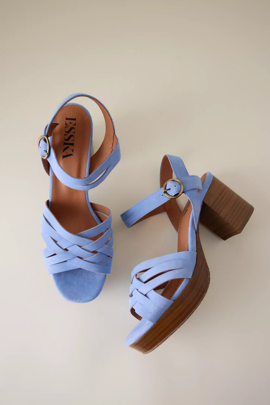 sandalias de tacón esska carlota