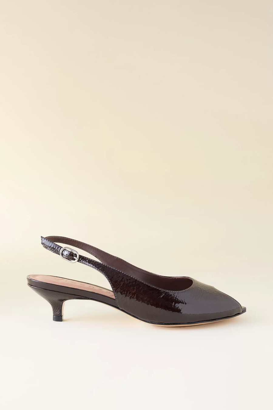 tacones con tira trasera y punta abierta vicenza