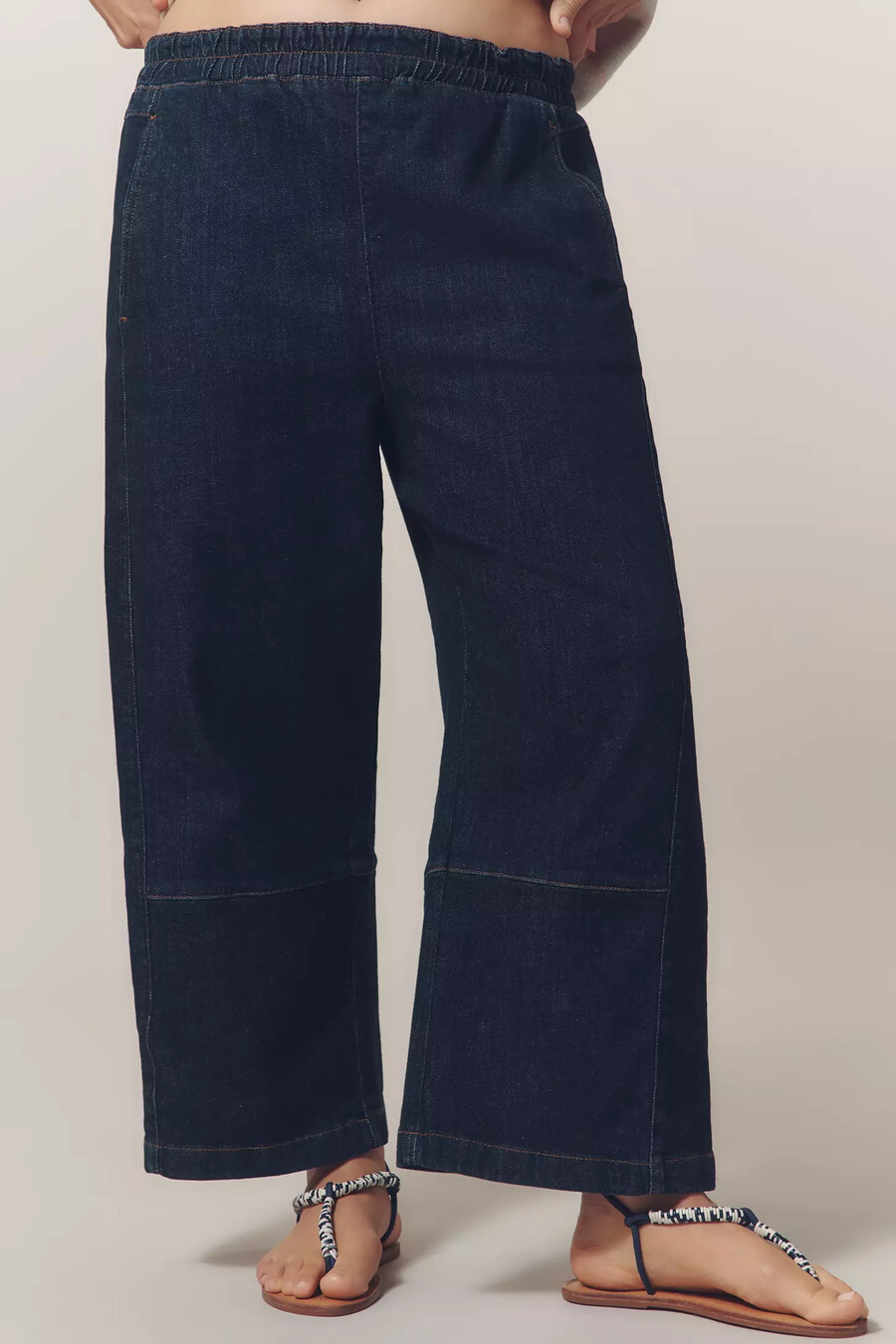 los jeans relajados tipo barril izzie de pilcro