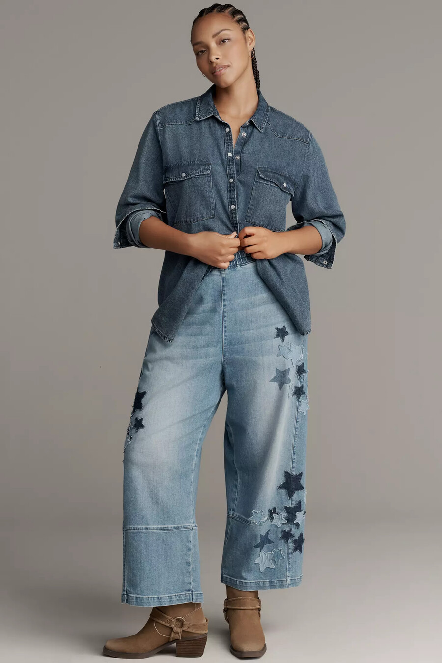 los jeans relajados tipo barril izzie de pilcro