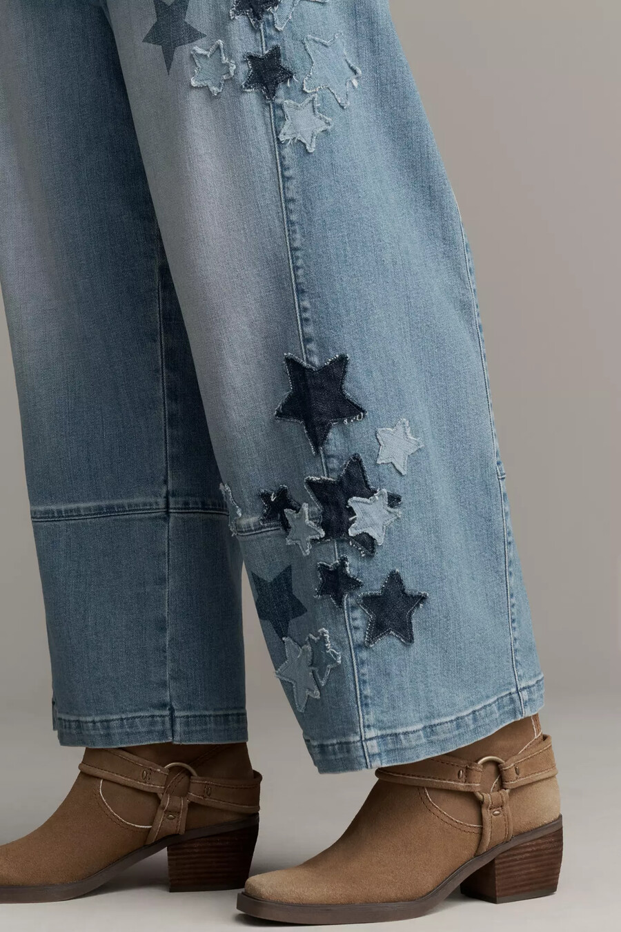 los jeans relajados tipo barril izzie de pilcro