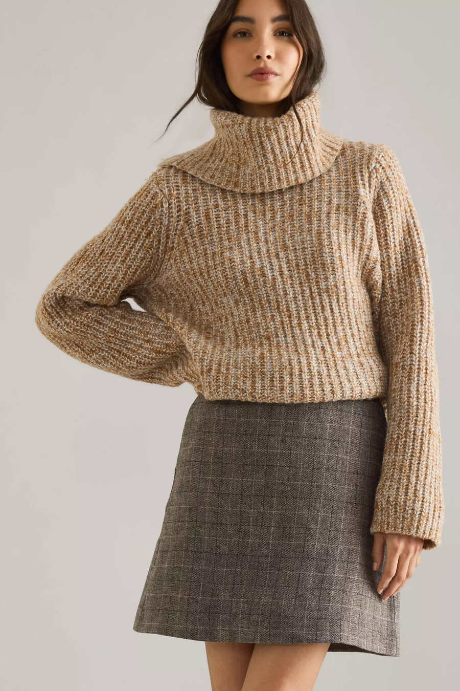 minifalda de lana sille selected
