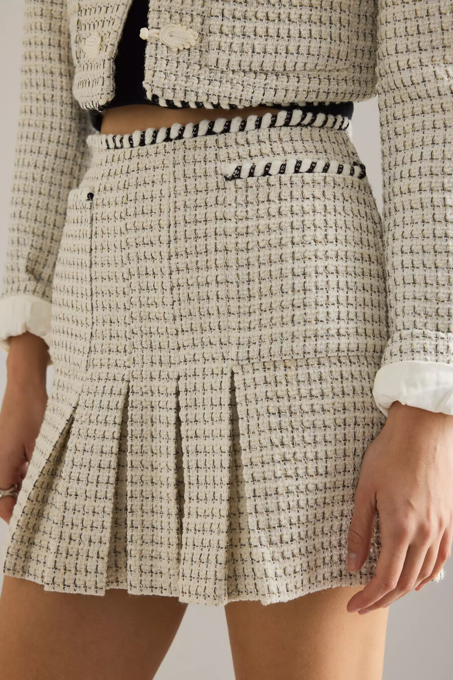 minifalda plisada florine boucle de bardot