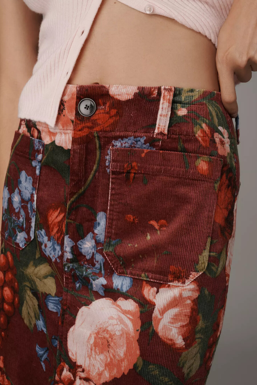 la falda larga de pana colette de maeve