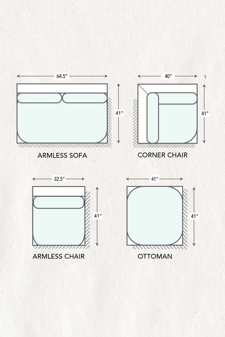 otomana modular tejida marija kori