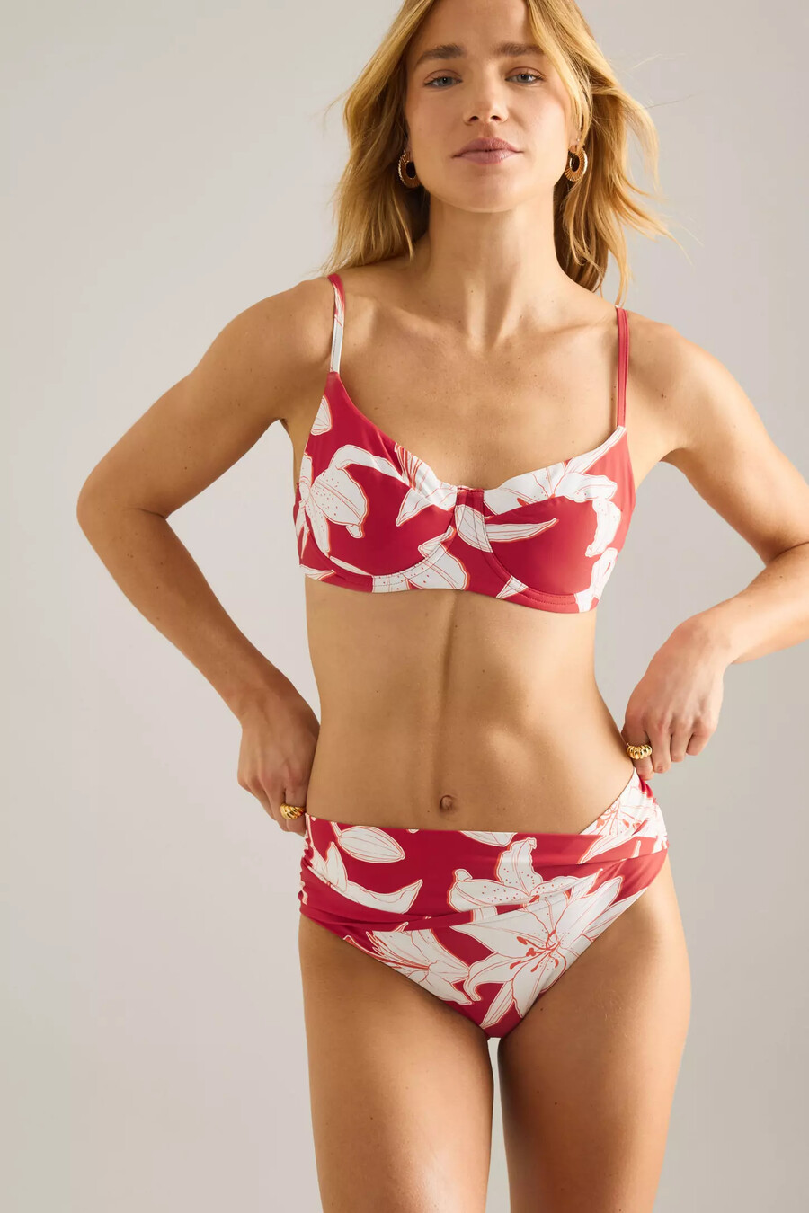 braguita de bikini de tiro medio sea level veridian