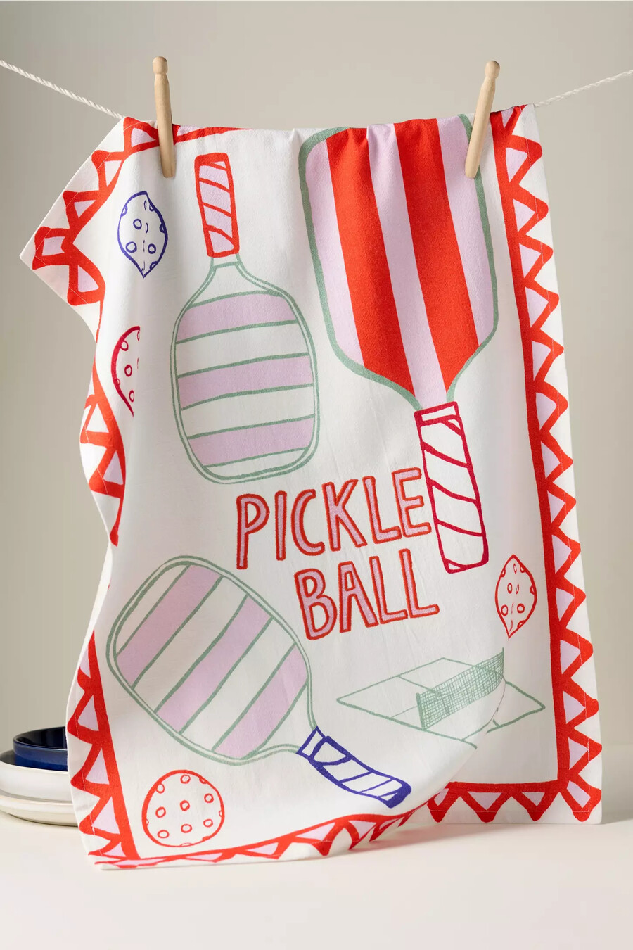 paño de cocina de pickleball amuse la bouche
