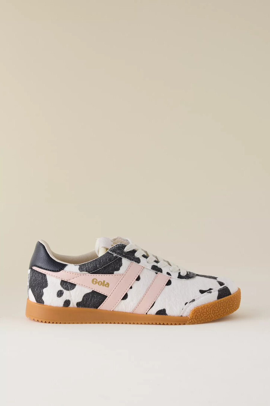 zapatillas deportivas con estampado de vaca elan de gola x anthropologie