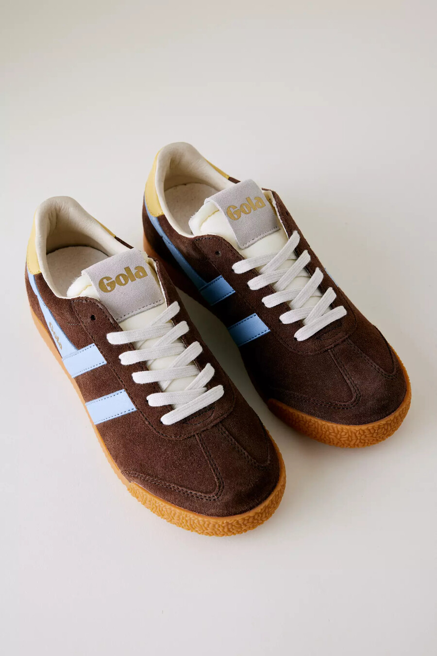 zapatillas de ante elan de gola x anthropologie