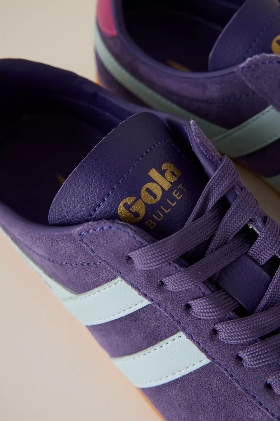 zapatillas de ante gola bullet