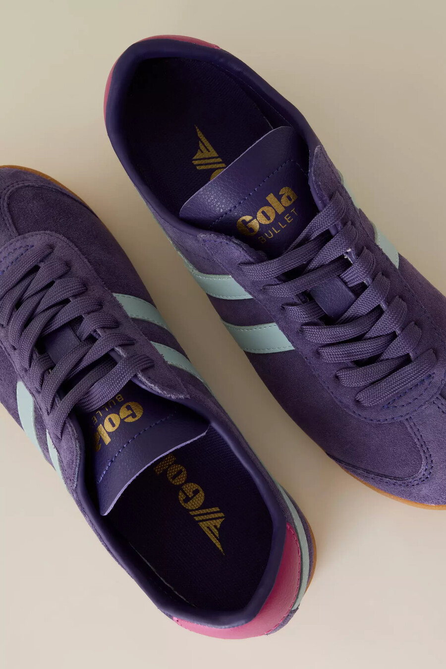 zapatillas de ante gola bullet