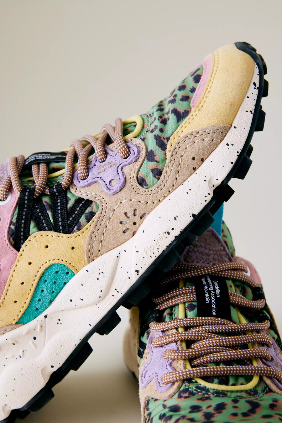 zapatillas de ante flower mountain yamano 3