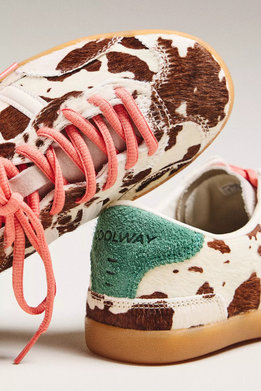 zapatillas con estampado de vaca coolway kizuna