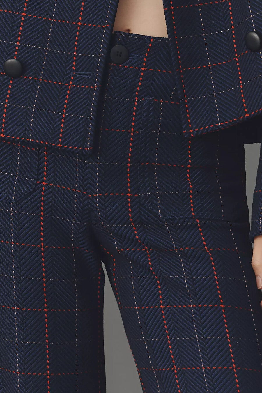 pantalones de punto cortos colette de merrick white de maeve