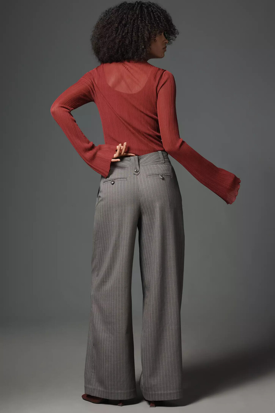 pantalones anchos de anthropologie