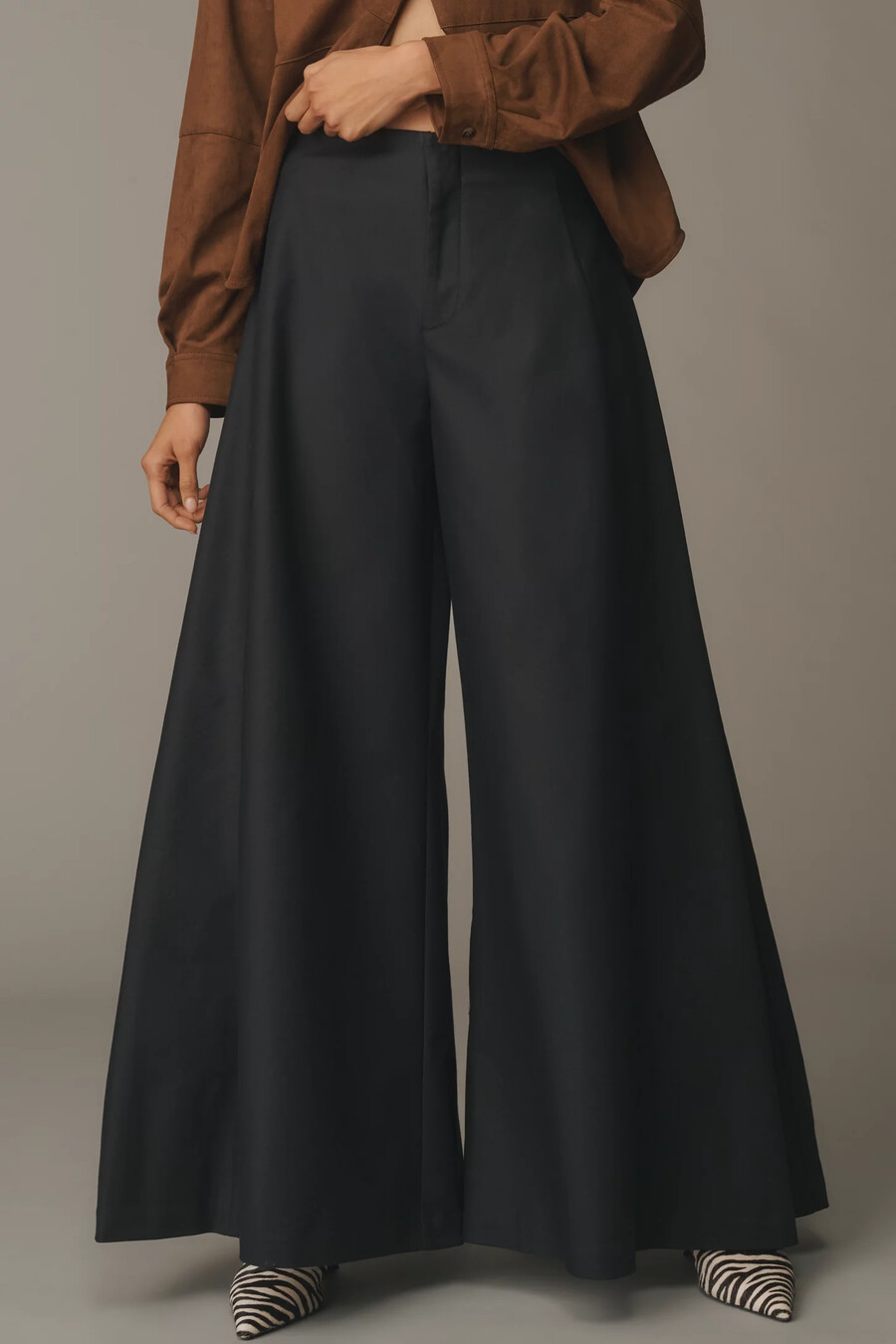 pantalones palazzo de corte a de anthropologie
