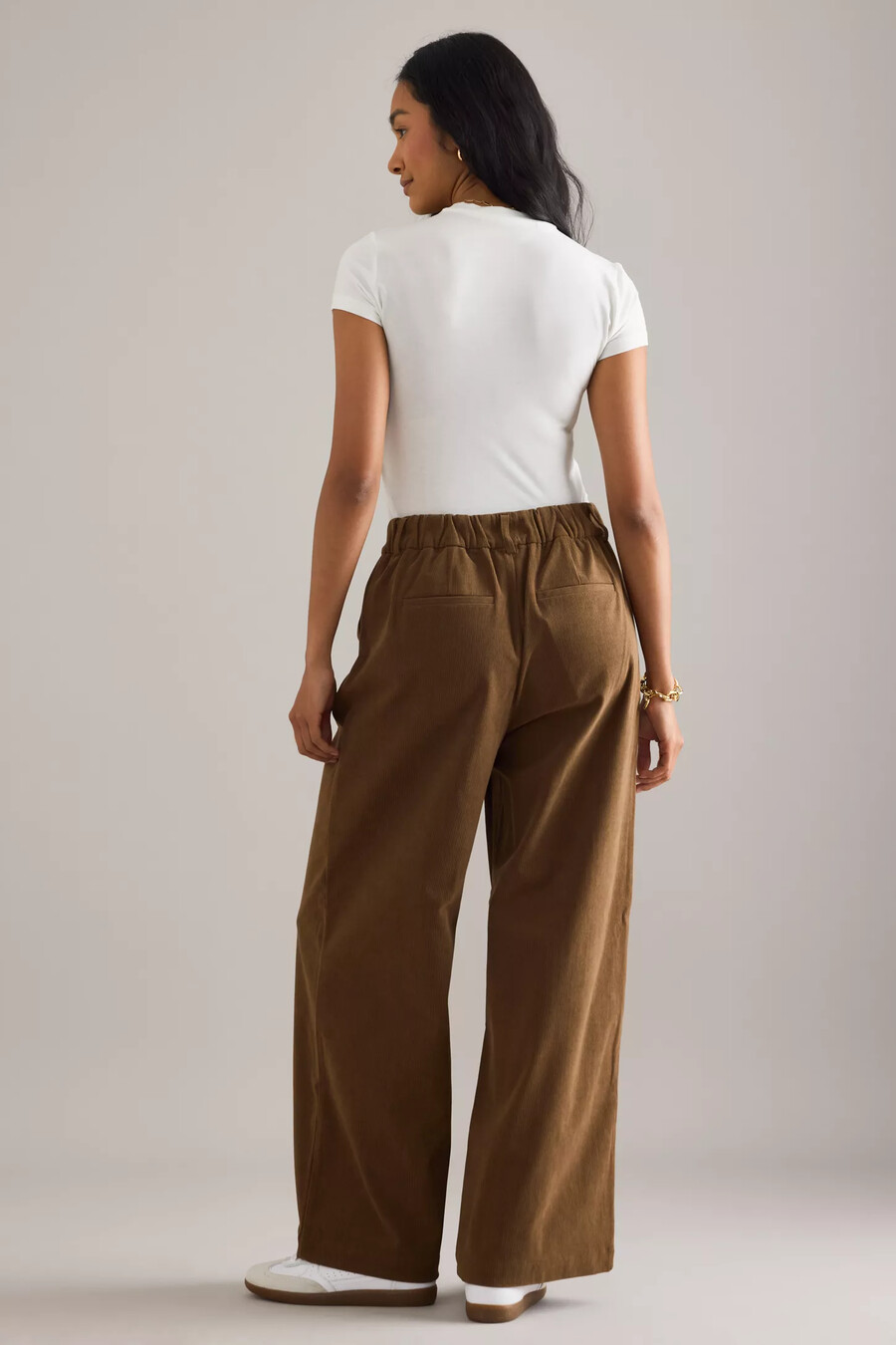 pantalones anchos de pana varley rocio