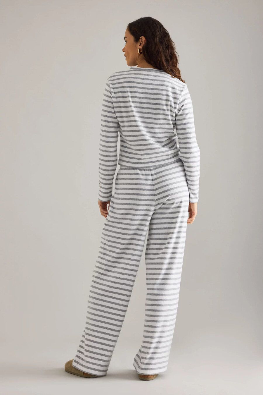 pantalones de jersey a rayas danikka de 4th reckless